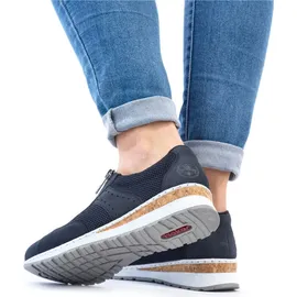 Rieker Slip-On Sneaker Damen Blau 36