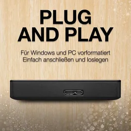 Seagate Portable Drive 2 TB USB 3.0 Schwarz STGX2000400