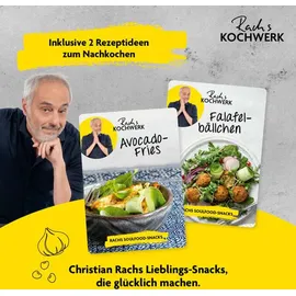 rachs kochwerk Heißluftfritteuse Digital 4L mit Erinnerungsfunktion | schwarz matt