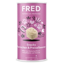 Fred & Felia FRED Snacks Kaninchen & Preiselbeeren