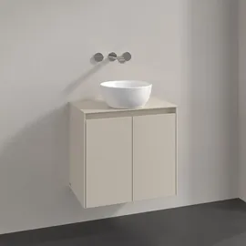 Villeroy & Boch Villeroy und Boch Collaro Waschtischunterschrank C15000VN 60x54,8x38cm, Waschtisch mittig, cashmere grey