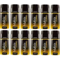 Malizia Uomo Amber Eau de Toilette Deodorant 12 x 150 ml