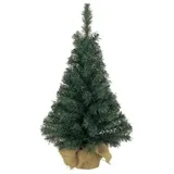Christmas Decoration Mini Weihnachtsbaum im Jute Sack 60 cm