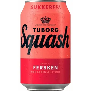 Tuborg Squash pfirsch sugar free- pfandfreie