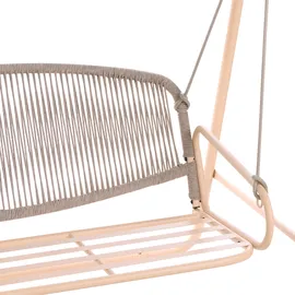 Beliani Norcia Braun 3-Sitzer