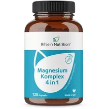 r(h)ein nutrition & health gmbh Magnesium Komplex 4in1 hochdosiert vegan Kapseln