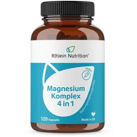 r(h)ein nutrition & health gmbh Magnesium Komplex 4in1 hochdosiert vegan Kapseln