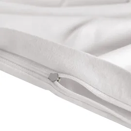Traumschlaf Kissenbezug Basic Single Jersey 80 x 80 cm Weiss