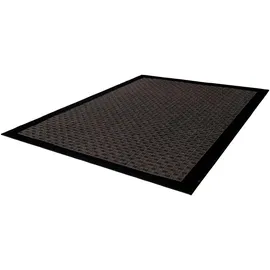 Lalee Teppich LALEE "Sunset 608" Gr. 2, grau (taupe), B:80cm H:5mm L:150cm, Kunstfaser, Teppiche, Teppich, In- und Outdoor geeignet, Wohnzimmer