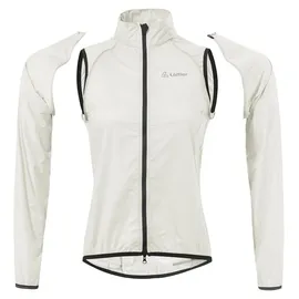 Löffler Damen Windshell Zip-Off Jacke (Größe L, weiss)