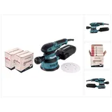 Makita BO 5041 Exzenterschleifer 300 W 125 mm + 2x Toolbrothers TURTLE Schleifset