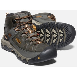 Keen Targhee III Mid Waterproof Wanderstiefel, Black Olive Golden Brown, 42.5 EU