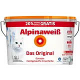 Alpina Wandfarbe Alpinaweiß Das Original 10 Liter + 20% gratis