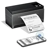 DHL Etikettendrucker, 249 WiFi Thermodrucker 4x6 Label Printer für Barcode, Versandetiketten Drucker, Thermo Etikettendrucker für Amazon Shopify Ebay DHL Hermes DPD UPS FedEx