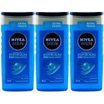 NIVEA Duschgel FRESH OCEAN x 250ml 3in1 für Körper, Gesicht & Haar 24H Frische
