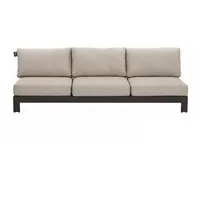 AppleBee Apple Bee Sticks and More Gartensofa Aluminium/Bee Wett Braun