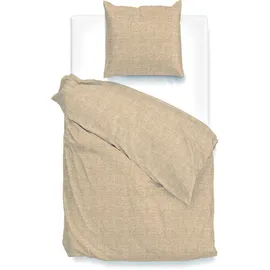 Zo Home Lino Unifarben Braun 135 x 200 cm + 2 x 80 x 80 cm