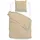 Zo Home Lino Unifarben Braun 135 x 200 cm + 2 x 80 x 80 cm