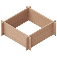 Upyard Hochbeet Multibox  (L x B x H: 79 x 79 x 29,5 cm, Holz, Braun)