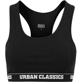 URBAN CLASSICS Bra in black - Gr.: 4XL
