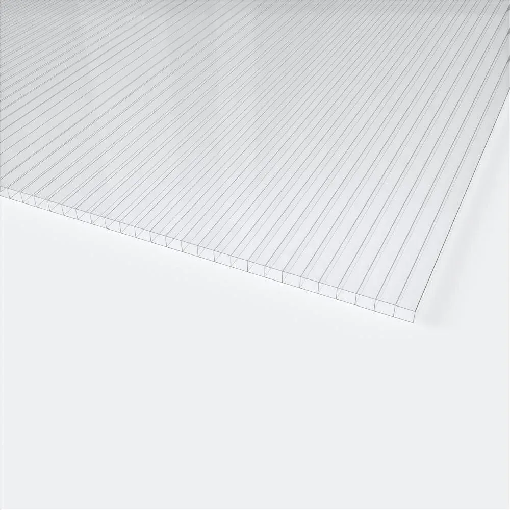 Exolon® Doppelstegplatten 8mm multi SDP Farblos Klar - Polycarbonat 2100 x 6000