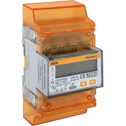 KDK Stromzähler 3 x 230V/(5)100A mit LCD-Zählwerk MID-Konformitätserklärung