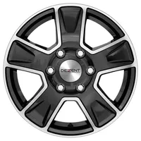 Dezent Van 6,5 x 16 5 x 130 ET68 Schwarz Poliert