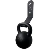 IRON AMERICAN Single Kettlebell Storage Rack Holder Wall Mount Hanging Hook Heavy Duty Steel Weight Rack Home Gym and Fitness Room Training Equipment