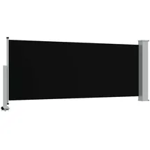 vidaXL Ausziehbare Seitenmarkise 100 x 300 cm schwarz 45184