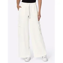 Heine Jerseyhose Sportlich Beige 40