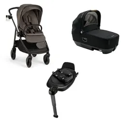 Nuna Kinderwagen SwivTM next Thunder inklusive CARITM next Caviar & BASETM next