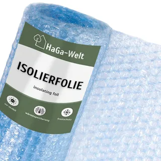 Haga® LUFTPOLSTERFOLIE thermo- Isolierfolie Noppenfolie in 1,5m Breite für Gewächshaus