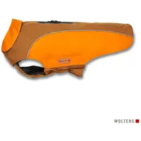 Wolters Regenjacke Easy Rain Hundemantel braun/orange 48 cm
