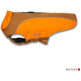 Wolters Regenjacke Easy Rain Hundemantel braun/orange 48 cm