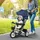 Homcom Dreirad, mit Schiebegriff, LxBxH: 112 x 50 x 104 cm - blau
