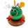 Dekoteam24 Räucherfigur Drache grün 9 x 9 x 11 cm