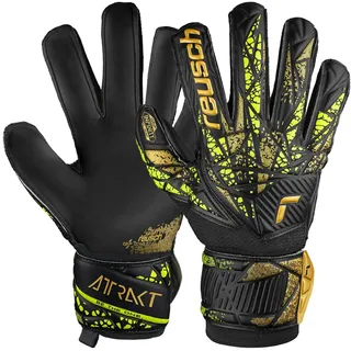 Reusch Attrakt Infinity Finger Support Torwarthandschuhe für Erwachsene optimal für Kunstrasen