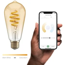 Hombli Filament Bulb CCT E27 ST64-Amber 2er-Set