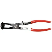 KS Tools Schlauchschellenzange, abgewinkelt, 220mm