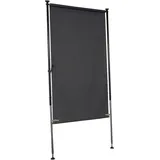 Angerer Seitenmarkise 120 x 270 cm grau Polyacryl