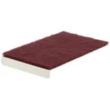 Laurastar Reinigungsschwamm für die Sohle des Bügeleisens 19,5 × 11,3 × 6,4 cm Schwarz/Braun