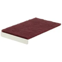 Laurastar Reinigungsschwamm für die Sohle des Bügeleisens 19,5 × 11,3 × 6,4 cm Schwarz/Braun