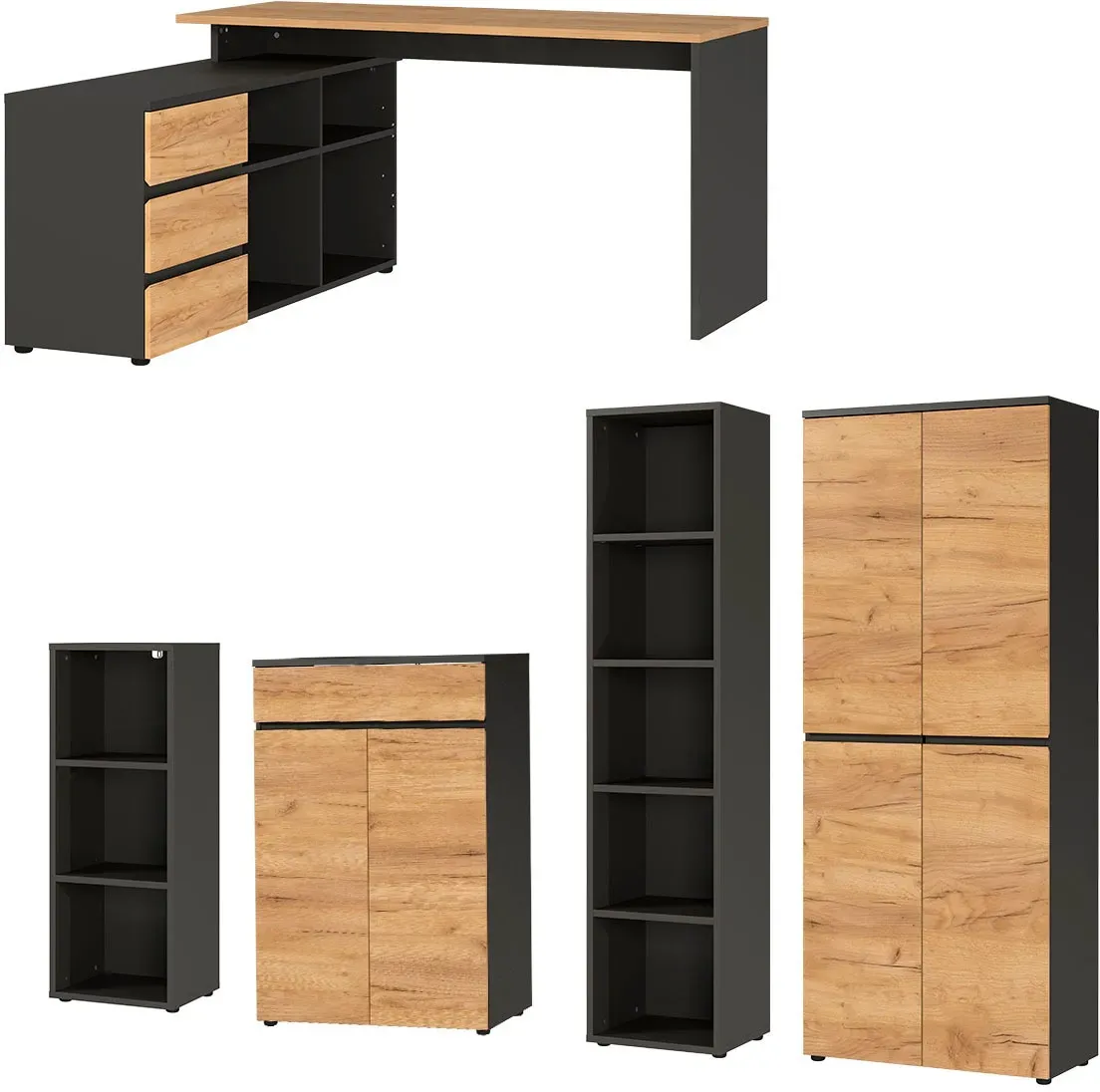 Büromöbel-Set GERMANIA 