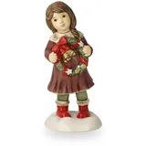 GOEBEL Ein Kranz zum Advent 7 x 6 x 14,5 cm, bunt