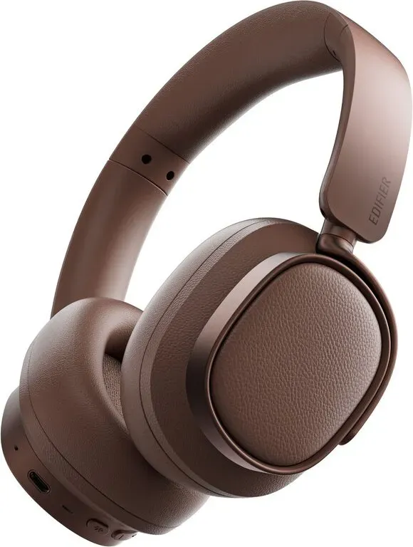 Edifier ES850NB braun Over-Ear-Kopfhörer mit aktiver Geräuschunterdrückung, Bluetooth-Headset
