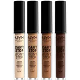 NYX Professional Makeup Can't Stop Won't Stop Contour Concealer - wasserfester flüssiger Abdeckstift, Kaschieren & Highlighten, 3, 5 ml,