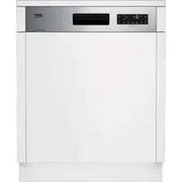 Beko BDSN36451X Einbau-Geschirrspüler (teilintegrierbar, 600 mm breit, Edelstahl)
