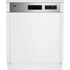 Beko BDSN36451X Einbau-Geschirrspüler (teilintegrierbar, 600 mm breit, Edelstahl)