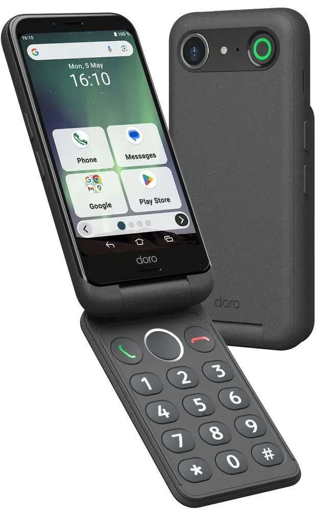 64 GB 4G Smartphone 11,4 cm (4.5 Zoll) 2,0 GHz Android 13 MP Einzelne Kamera Kamera Dual Sim WiFi 5  Aurora A20 (Schwarz)