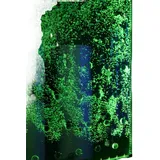 Xlmoebel Skulptur Wasserwand Regal Schrank mit LED-Beleuchtung 120x200 cm Wasserwand (Water Wall), Hergestellt in Europa weiß